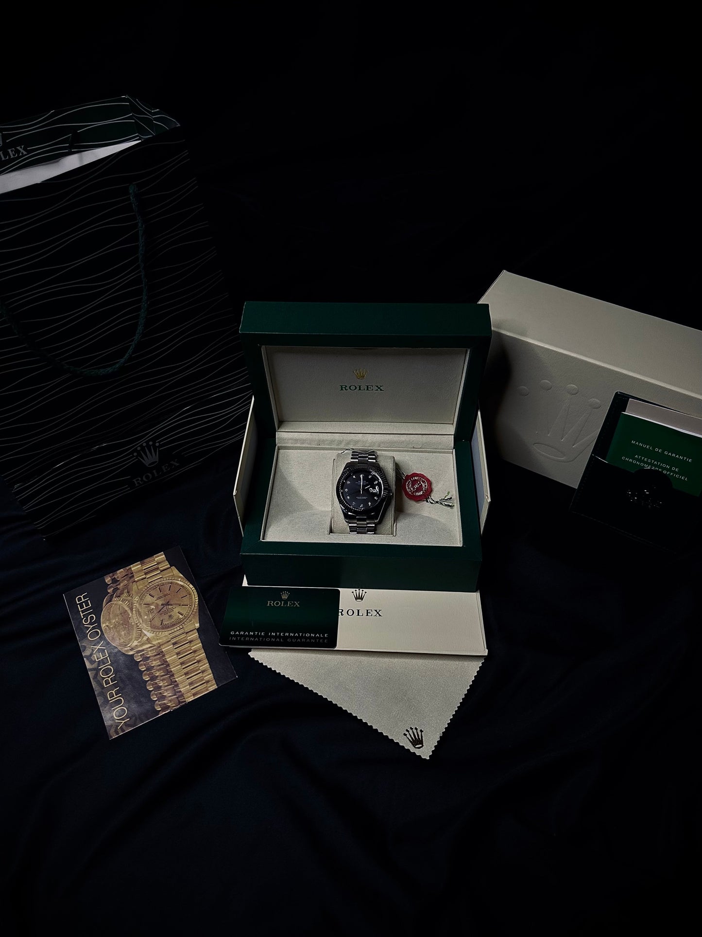 Rolex date-just kangaroo