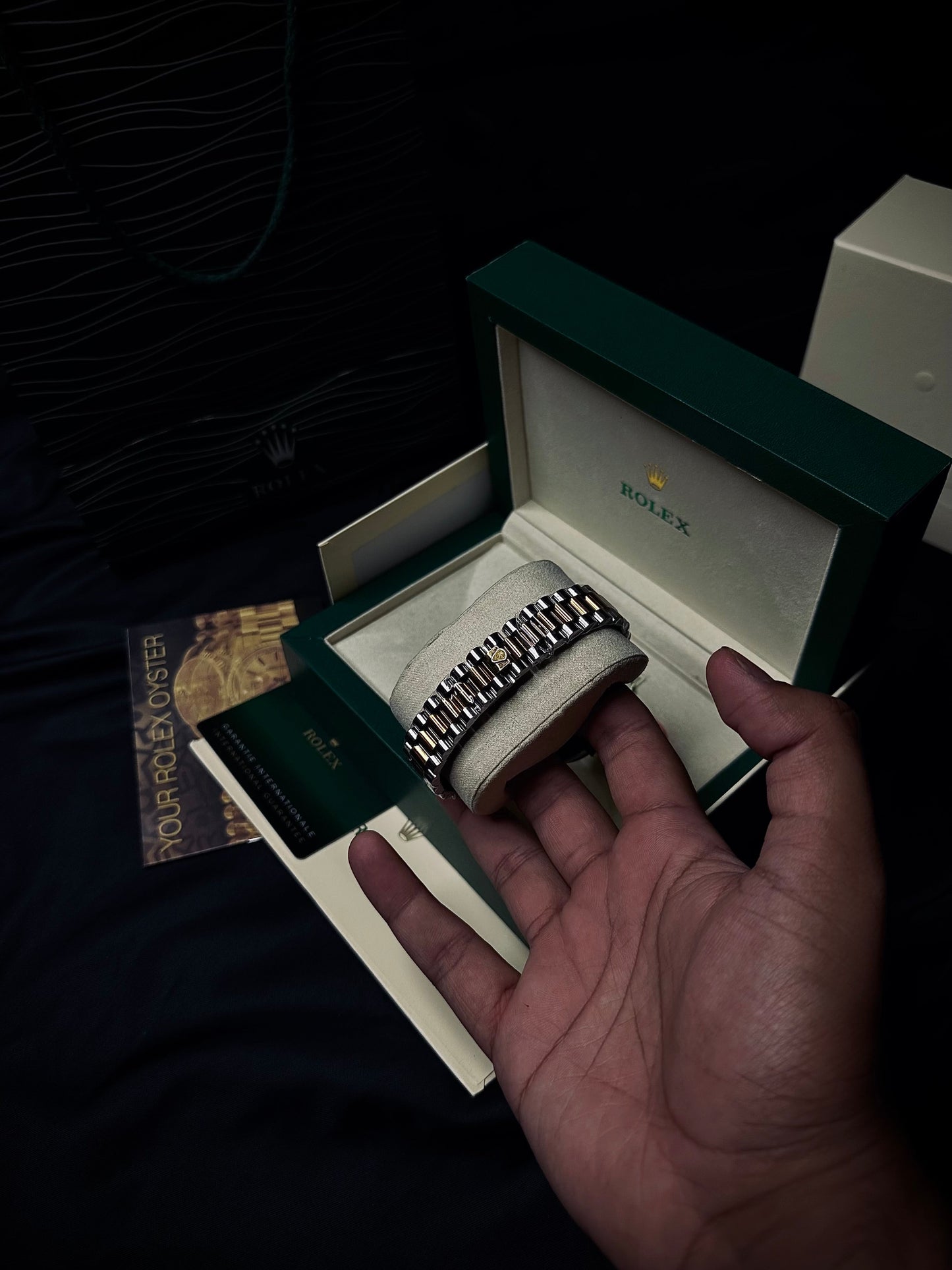 Rolex date-just plane dial