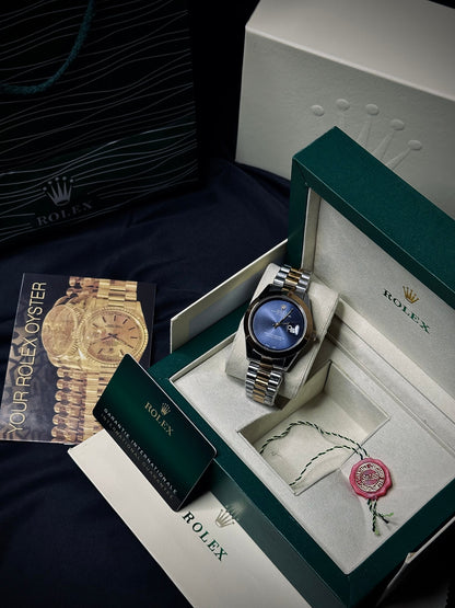 Rolex date-just plane dial