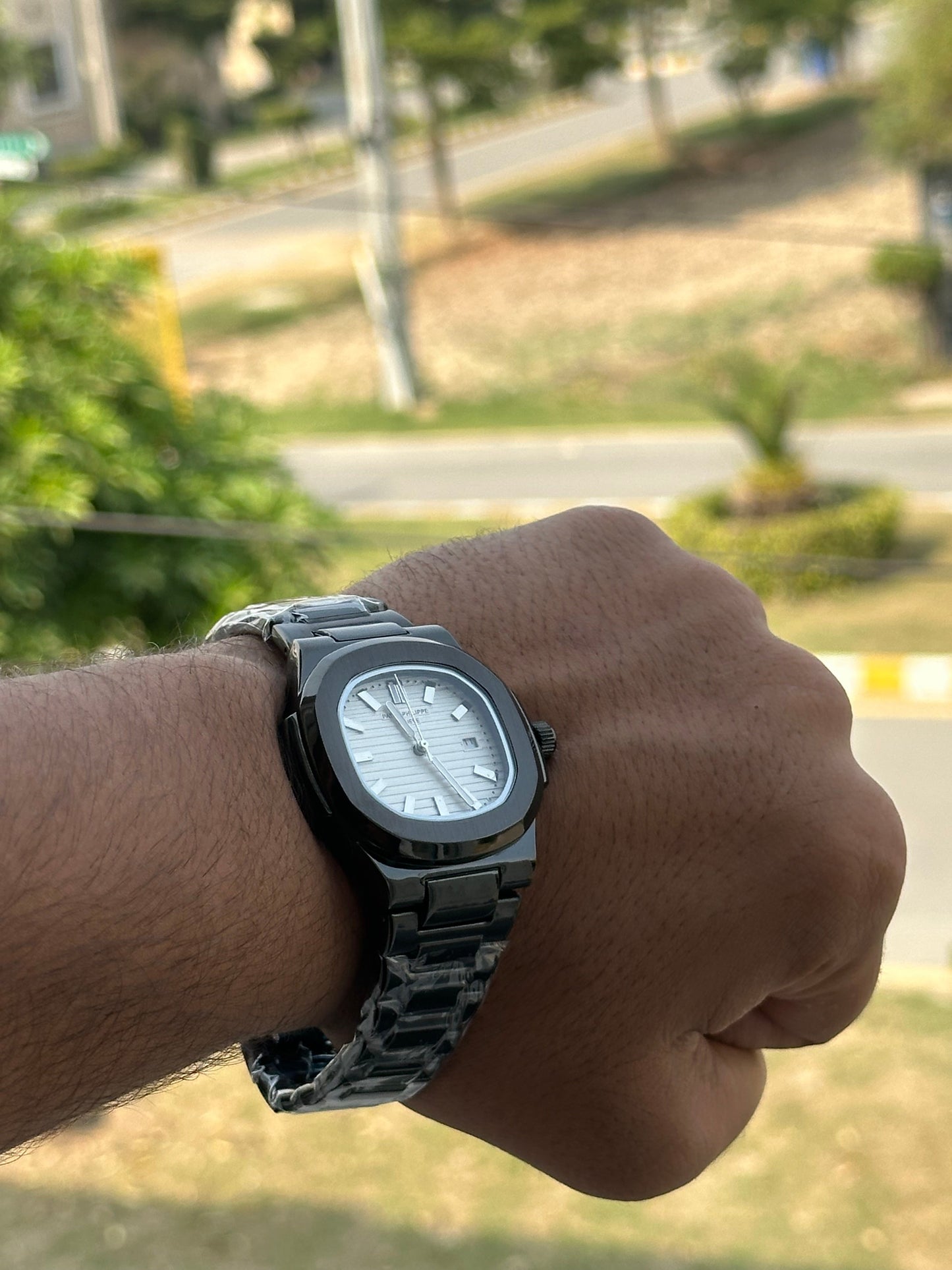 Black Patek Philippe John Wick Style